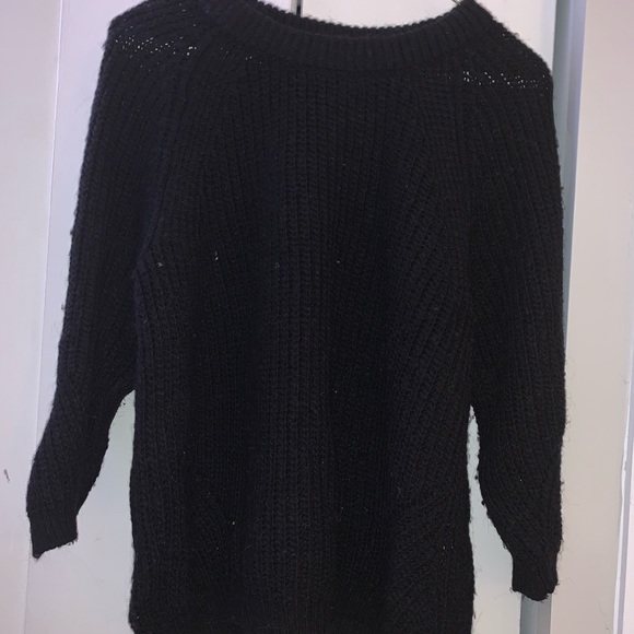 Zara black knit sweater - Picture 3 of 4